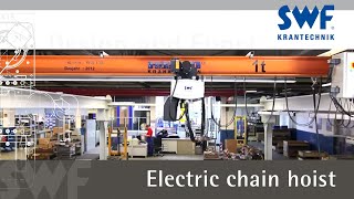 Electric chain hoist CHAINster  Design and Function [upl. by Jeavons126]