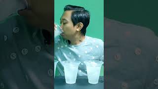 Mizone mukbang mizone minuman shorts [upl. by Ck]