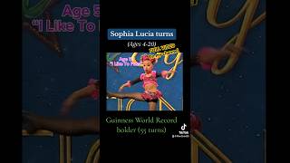 Sophia Lucia Turns revolution part 1 of 3  dancemoms pirouettes [upl. by Neeneg]