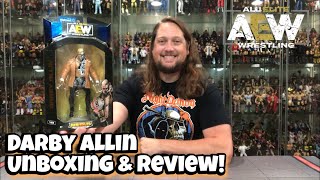 Darby Allin AEW Unrivaled Walmart Exclusive Unboxing amp Review [upl. by Brittany]