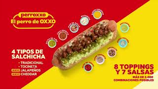 ¿Eres fanático de los perros calientes Ven y ármate un PERROXXO el perro de OXXO [upl. by Marten786]