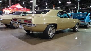 Double COPO 1969 Chevrolet Camaro 427 4 Speed in Gold on My Car Story with Lou Costabile [upl. by Natek]