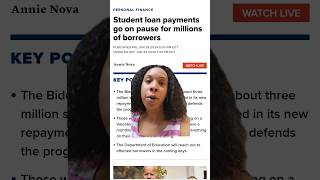 3 million on payment pause for student loan payments under the SAVE program studentloans shorts [upl. by Yajet]