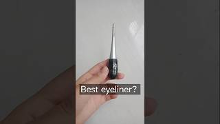 W7 eyeliner matte black lightweighteasy to apply review makeup budget friendly [upl. by Lybis]