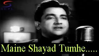 Maine Shayad Tumhe Pehle Bhi  Mohammed Rafi  BARSAAT KI RAAT  Madhubala Bharat Bhushan Shyama [upl. by Lavicrep]