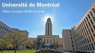 University of Montreal Main Campus Walk Around  Université de Montréal UdeM [upl. by Ilbert747]