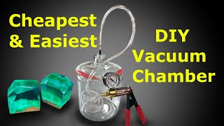 EASIEST amp CHEAPEST Vacuum Chamber DIY for epoxy castings amp resin pouring [upl. by Weeks991]