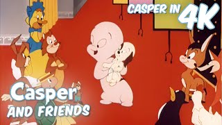 Casper Meets The Animators 🖌️ Casper and Friends in 4K  15 Hour Compilation  Cartoon for Kids [upl. by Wolfson]