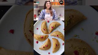 Shilpa Shettys Healthy Baked Karanji Recipe shorts [upl. by Seltzer]