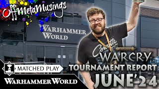 THE BEST IN THE UK 32Player Warcry Tournament Report June 24 [upl. by Iahcedrom464]