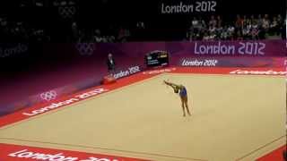 Evgeniya Kanaeva Rhythmic gymnastics 1st round London 2012MP4 [upl. by Starling]