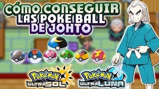 CÓMO CONSEGUIR TODAS LAS POKÉ BALL DE JOHTO LUNA BALL AMOR BALL Y quotTRUCOquot PARA TENER EXTRA [upl. by Okikuy]