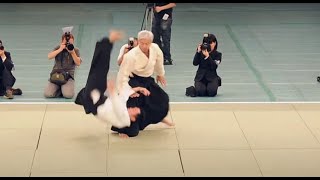 Excellent Aikido Demonstration Ueshiba Moriteru Doshu  植芝守央道主  合気道  HD [upl. by Nali]