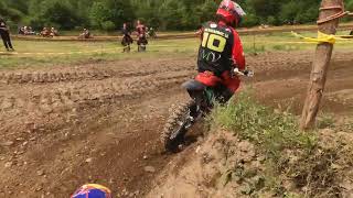 ampl Motocross Daverdisse 1er manches expert 2024 [upl. by Aisorbma]