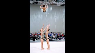 Holly Darcey and Emma  1116 WG Dynamic  South Tyneside International Acro Cup 29th October 2022 [upl. by Haran]