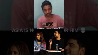 Asia is not ready for him 💀 samayraina indiasgotlatent roast reaction ytshorts youtube [upl. by Dibbrun]