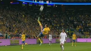 Schweden vs England 42 FULL Highlights HD 141112 Zlatan Ibrahimovic TOP [upl. by Aihsekyw]