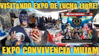 Mascaras Luchadores y Figuras en EXPO DE LUCHA LIBRE quotLUCHA CONVIVENCIA MUJAMquot  MUCHA MAS LUCHA L [upl. by Ahsatel346]