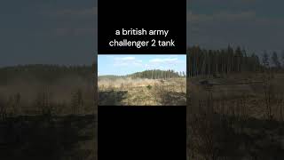 a british army challenger 2 tank [upl. by Aeynod]