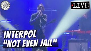 Interpol quotNot Even Jailquot LIVE [upl. by Musser]