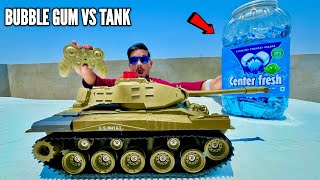 RC Fighter Military Tank Vs Bubblegum Track  Chatpat toy TV [upl. by Arod]