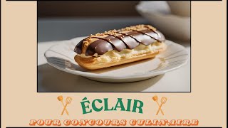 Éclair pour concours culinaire LA CAP FIPF [upl. by Esej916]