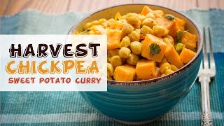 Chickpeas and Sweet Potato Curry [upl. by Ojoj]