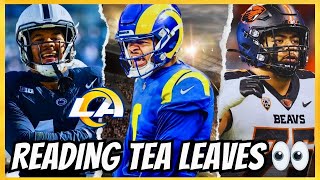 Rams 2024 Final Draft Predictions Reading through the Odds Tea Leaves amp much more [upl. by Laks]