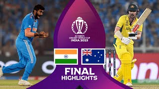 Cricket World Cup 2023 Final  IND v AUS  Highlights [upl. by Roskes]