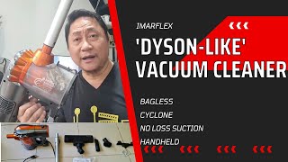 IMARFLEX Bakit Tinawag na DYSONLIKE Vacuum Cleaner [upl. by Reerg300]