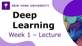 Week 1 – Lecture History motivation and evolution of Deep Learning [upl. by Blondell]