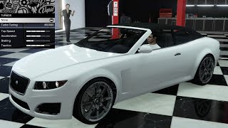 GTA 5  OG Vehicle Customization  Lampadati Felon GT Maserati GranCabrioJaguar XF [upl. by Ilrebma]