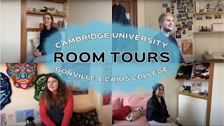 CAMBRIDGE STUDENT ROOM TOURS  Gonville amp Caius College [upl. by Eiruam]