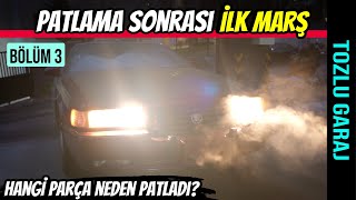 TOZLU GARAJ  Cadillac Patlama Sonrası İlk Marş  V8de Hangi Parça Neden Patladı  3Bölüm [upl. by Enimaj]