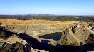 Lysterfield Quarry Victoria Australia by Drone [upl. by Eitsirk267]