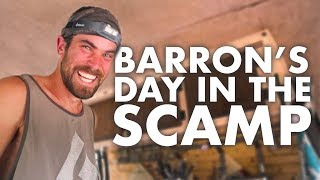 Day in the Life of BARRON  13ft Scamp Trailer [upl. by Inness]