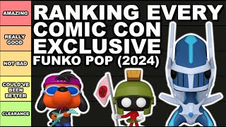 Ranking EVERY Comic Con Exclusive Funko Pop 2024  Tiermaker [upl. by Mountfort]