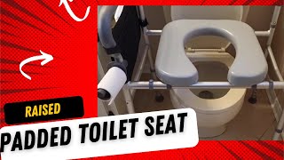 GameChanger for Bathroom Comfort 🚽 Raised Toilet Seat for Seniors amp Recovery  Easy to Assemble [upl. by Yantruoc826]