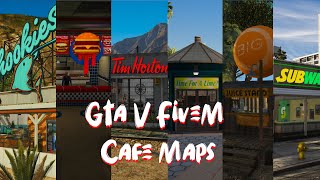 Cafe Maps MLO Ymap Gta V FiveM [upl. by Nnayhs785]