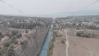 ALog Corinth Canal Greece The Corinth Canal is a sluiceless shipping canal in Greece connect [upl. by Eenaffit]