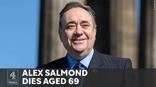 Former Scottish First Minister and SNP leader Alex Salmond dies [upl. by Llig]