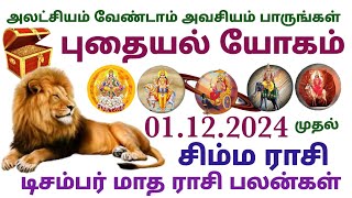 intha matha rasi palan in tamil simmam simmarasi monthly prediction december month monthly horoscope [upl. by Cleon658]