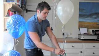 How To Make A Balloon Bouquet  Balloonscouk Tutorial [upl. by Maurits]