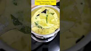 👌day1 மோர்குழம்பு😋7days 7kulambumor kulambu yt trendingshorts tamil lunch ennarusikkalam food [upl. by Shornick858]