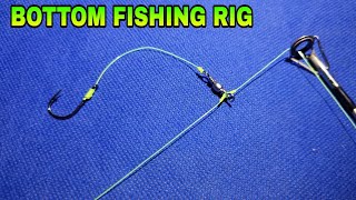 RANGKAIAN PANCING DASARAN 1 KAIL  FISHING KNOT  BOTTOM FISHING RIG [upl. by Aldora599]