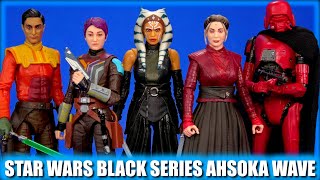 Star Wars Black Series Ahsoka Tano Sabine Wren Ezra Bridger Morgan Elsbeth HK87 Hasbro Figure Review [upl. by Ragg]