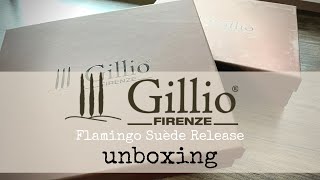 Gillio Flamingo Suede Release Haul Unboxing January 2021 [upl. by Nnylyma]