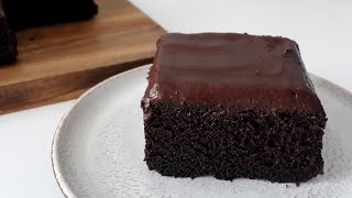 Moist Chocolate Cake Recipe  How To Make Moist Chocolate Cake [upl. by Goddart]