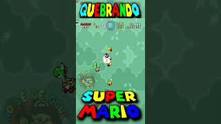 descobri outro glitch glitch nintendo glitchbug supermario macetes trick dica mario funny [upl. by Saibot]