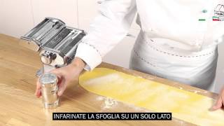 Ravioli fatti in casa con Marcato Ravioli Tablet  Video tutorial [upl. by Sella687]